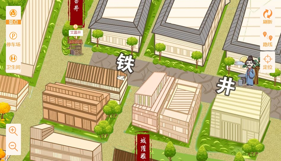 北川智慧景区：手绘地图与语音导览的完美融合