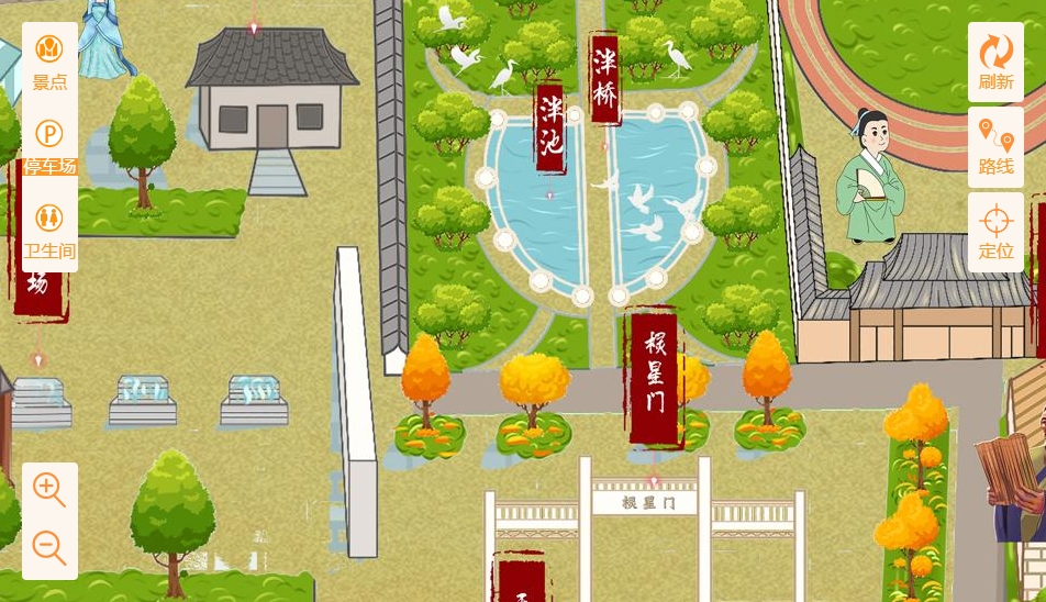 北川手绘地图景区语音讲解导览系统：智慧景区建设的基石